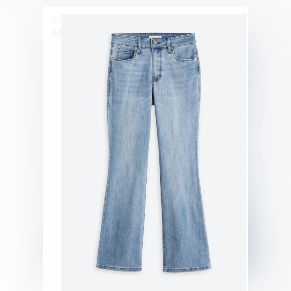 STS Mandy Boot Cut Flare Bottom Blue Women's Denim Petite Jeans - Picture 10 of 10